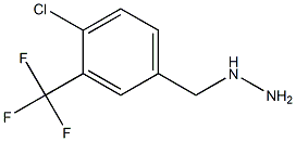 1-(4-chloro-3-(trifluoromethyl)benzyl)hydrazine Structure