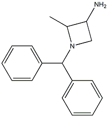 1-benzhydryl-2-methylazetidin-3-amine 구조식 이미지
