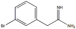 2-(3-bromophenyl)acetamidine Structure
