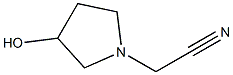 2-(3-hydroxypyrrolidin-1-yl)acetonitrile Structure