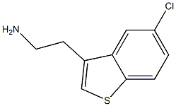 2-(5-chlorobenzo[b]thiophen-3-yl)ethanamine Structure