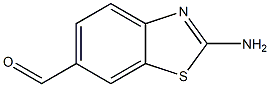 2-aminobenzo[d]thiazole-6-carbaldehyde 구조식 이미지