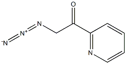 2-azido-1-(pyridin-2-yl)ethanone Structure