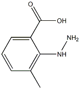 2-hydrazinyl-3-methylbenzoic acid Structure