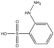 2-hydrazinylbenzenesulfonic acid 구조식 이미지