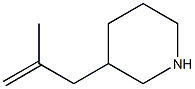 3-(2-methylallyl)piperidine 구조식 이미지