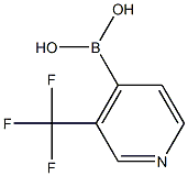 3-(Trifluoromethyl)pyridine-4-boronic acid Structure