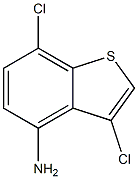 3,7-dichlorobenzo[b]thiophen-4-amine Structure