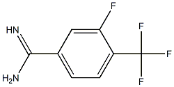 3-fluoro-4-(trifluoromethyl)benzamidine Structure