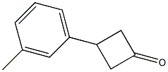 3-m-tolylcyclobutanone Structure