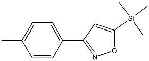 3-p-tolyl-5-(trimethylsilyl)isoxazole Structure