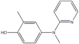 4-((pyridin-2-yl)methylamino)-2-methylphenol Structure