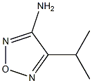 4-isopropyl-1,2,5-oxadiazol-3-amine 구조식 이미지