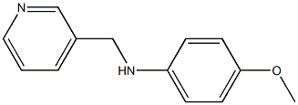 4-methoxy-N-((pyridin-3-yl)methyl)benzenamine 구조식 이미지