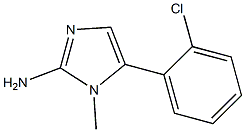 5-(2-CHLORO-PHENYL)-1-METHYL-1H-IMIDAZOL-2-YLAMINE Structure