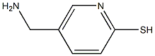 5-(aminomethyl)pyridine-2-thiol 구조식 이미지