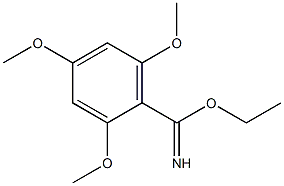 ethyl 2,4,6-trimethoxybenzoimidate Structure