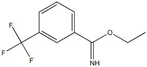 ethyl 3-(trifluoromethyl)benzoimidate Structure