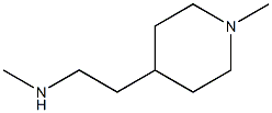 Methyl-[2-(1-methyl-piperidin-4-yl)-ethyl]-amine 구조식 이미지