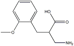 3-amino-2-(2-methoxybenzyl)propanoic acid Structure