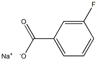 Sodium 3-fluorobenzoate 9% solution Structure