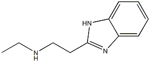 N-[2-(1H-Benzimidazol-2-yl)ethyl]-N-ethylamine 구조식 이미지