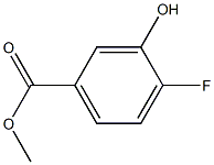 4-fluoro-3-hydroxy-benzoic acid methyl ester Structure