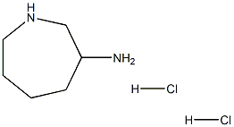 (+/-)-3-Amino-homopiperidine dihydrochloride 구조식 이미지