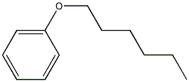 1-Phenoxyhexane Structure