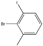 2-Bromo-3-iodotoluene Structure
