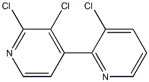 2',3,3'-Trichloro-2,4-bipyridine Structure
