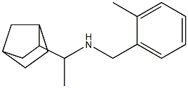 (1-{bicyclo[2.2.1]heptan-2-yl}ethyl)[(2-methylphenyl)methyl]amine Structure