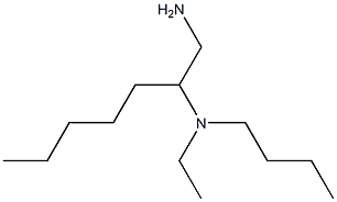 (1-aminoheptan-2-yl)(butyl)ethylamine 구조식 이미지