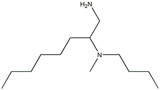 (1-aminooctan-2-yl)(butyl)methylamine Structure