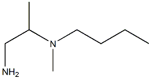 (1-aminopropan-2-yl)(butyl)methylamine Structure