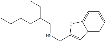 (1-benzofuran-2-ylmethyl)(2-ethylhexyl)amine 구조식 이미지