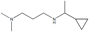 (1-cyclopropylethyl)[3-(dimethylamino)propyl]amine Structure