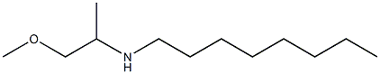 (1-methoxypropan-2-yl)(octyl)amine 구조식 이미지