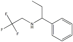 (1-phenylpropyl)(2,2,2-trifluoroethyl)amine 구조식 이미지