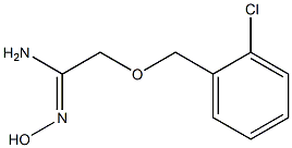 (1Z)-2-[(2-chlorobenzyl)oxy]-N'-hydroxyethanimidamide Structure