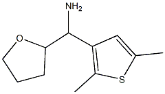 (2,5-dimethylthiophen-3-yl)(oxolan-2-yl)methanamine 구조식 이미지