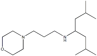 (2,6-dimethylheptan-4-yl)[3-(morpholin-4-yl)propyl]amine 구조식 이미지