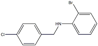 (2-bromophenyl)(4-chlorophenyl)methylamine Structure