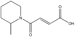 (2E)-4-(2-methylpiperidin-1-yl)-4-oxobut-2-enoic acid 구조식 이미지