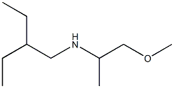 (2-ethylbutyl)(1-methoxypropan-2-yl)amine 구조식 이미지