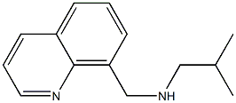 (2-methylpropyl)(quinolin-8-ylmethyl)amine Structure