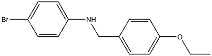 (4-bromophenyl)(4-ethoxyphenyl)methylamine Structure
