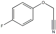 (4-fluorophenoxy)acetonitrile Structure