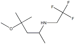 (4-methoxy-4-methylpentan-2-yl)(2,2,2-trifluoroethyl)amine 구조식 이미지