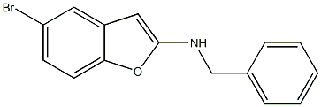 (5-bromo-1-benzofuran-2-yl)(phenyl)methylamine Structure